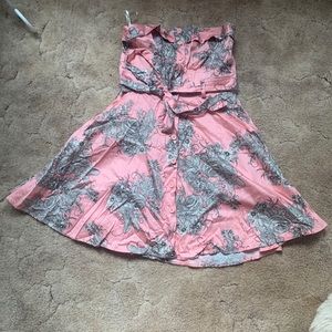 3 for $10 Forever 21 pink 50s inspired dress